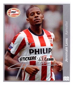 Sticker Jeremain Lens - Eredivisie 2010-2011 - Ah
