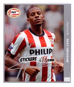 Sticker Jeremain Lens - Eredivisie 2010-2011 n. 215 - Ah