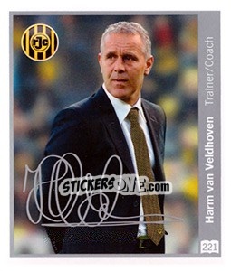 Figurina Harm van Veldhoven - Eredivisie 2010-2011 - Ah