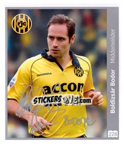 Sticker Boldizsár Bodor - Eredivisie 2010-2011 - Ah