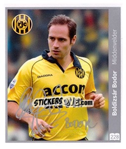 Sticker Boldizsár Bodor - Eredivisie 2010-2011 n. 228 - Ah