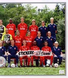 Sticker Elftafoto - Eredivisie 2010-2011 n. 239 - Ah