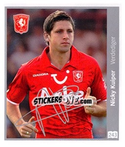 Sticker Nicky Kuiper - Eredivisie 2010-2011 n. 243 - Ah