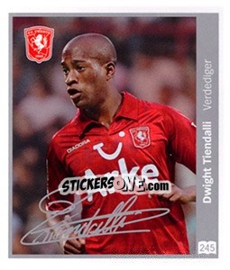 Sticker Dwight Tiendalli - Eredivisie 2010-2011 n. 245 - Ah