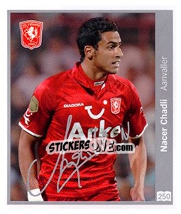 Sticker Nacer Chadli - Eredivisie 2010-2011 n. 250 - Ah