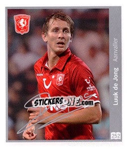 Figurina Luuk de Jong - Eredivisie 2010-2011 - Ah