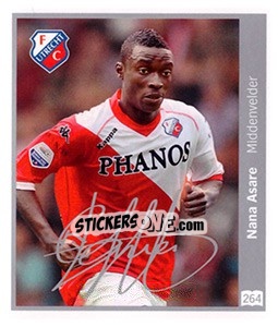 Cromo Nana Asare - Eredivisie 2010-2011 - Ah