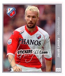Sticker Jacob Lensky - Eredivisie 2010-2011 - Ah