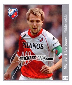Sticker Michael Silberbauer - Eredivisie 2010-2011 - Ah