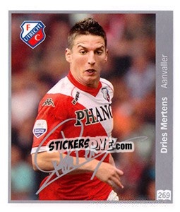 Sticker Dries Mertens - Eredivisie 2010-2011 n. 269 - Ah