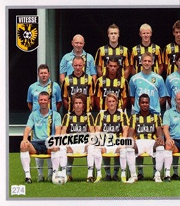 Sticker Elftafoto - Eredivisie 2010-2011 n. 274 - Ah