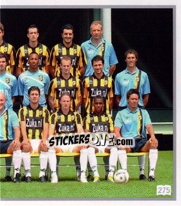 Sticker Elftafoto - Eredivisie 2010-2011 n. 275 - Ah