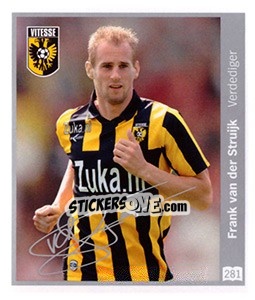 Sticker Frank van der Struijk - Eredivisie 2010-2011 - Ah