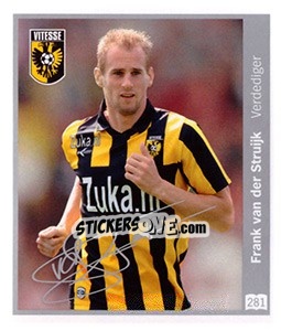Sticker Frank van der Struijk - Eredivisie 2010-2011 n. 281 - Ah