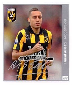 Sticker Ismail Aissati - Eredivisie 2010-2011 n. 282 - Ah