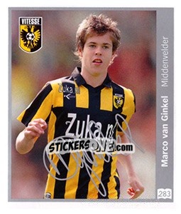 Sticker Marco van Ginkel - Eredivisie 2010-2011 n. 283 - Ah