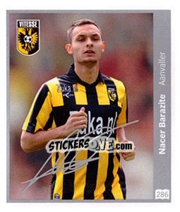 Sticker Nacer Barazite - Eredivisie 2010-2011 - Ah