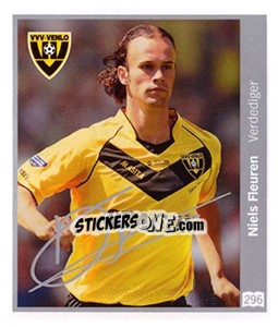 Sticker Niels Fleuren - Eredivisie 2010-2011 - Ah