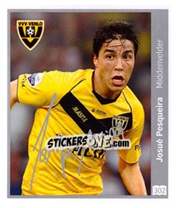 Sticker Josué Pesqueira - Eredivisie 2010-2011 - Ah