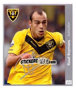 Sticker Ruud Boymans - Eredivisie 2010-2011 - Ah