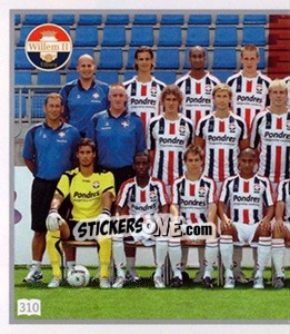 Sticker Elftafoto - Eredivisie 2010-2011 n. 310 - Ah
