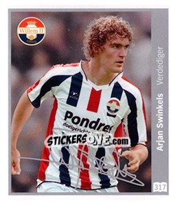 Sticker Arjan Swinkels - Eredivisie 2010-2011 n. 317 - Ah