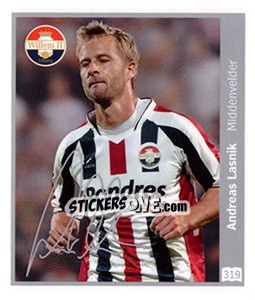 Sticker Andreas Lasnik - Eredivisie 2010-2011 - Ah