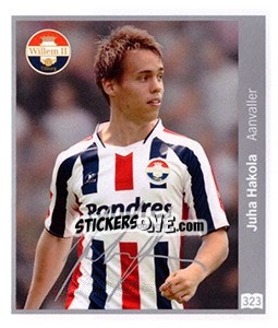 Sticker Juha Hakola - Eredivisie 2010-2011 - Ah