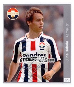 Figurina Juha Hakola - Eredivisie 2010-2011 n. 323 - Ah