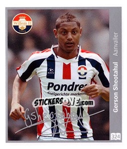 Sticker Gerson Sheotahul - Eredivisie 2010-2011 n. 324 - Ah