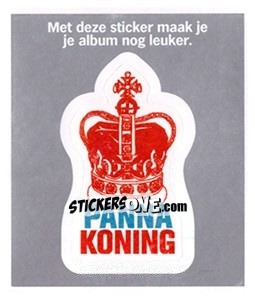 Sticker Panna Koning - Eredivisie 2010-2011 n. BS-1 - Ah