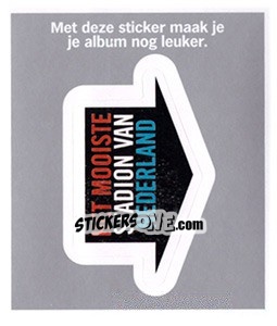 Sticker Het Mooiste Stadion van Nederland - Eredivisie 2010-2011 n. BS-3 - Ah