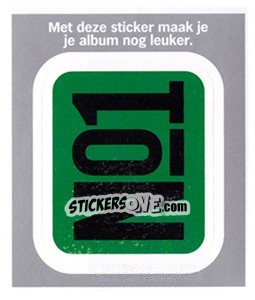 Sticker No1 - Eredivisie 2010-2011 n. BS-4 - Ah