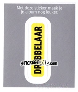 Sticker Dribbelaar - Eredivisie 2010-2011 - Ah