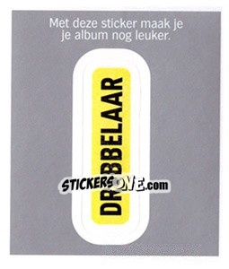 Sticker Dribbelaar