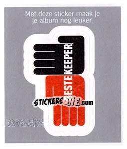 Sticker Beste Keeper - Eredivisie 2010-2011 n. BS-7 - Ah