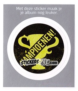 Sticker Kampioenen! - Eredivisie 2010-2011 - Ah