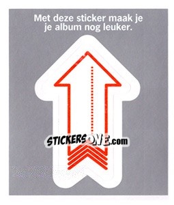 Sticker Direction (Pijl) - Eredivisie 2010-2011 n. BS-15 - Ah