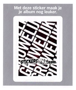 Sticker Gruwelijk - Eredivisie 2010-2011 n. BS-19 - Ah
