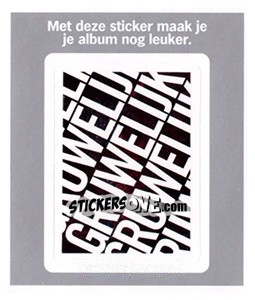 Sticker Gruwelijk