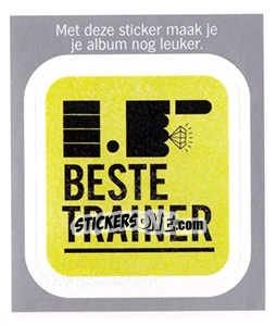 Sticker Beste Trainer - Eredivisie 2010-2011 n. BS-24 - Ah