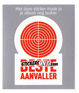 Sticker Beste Aanvaller - Eredivisie 2010-2011 - Ah