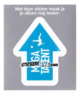 Sticker Mega Talent - Eredivisie 2010-2011 n. BS-26 - Ah