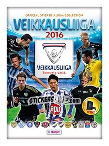 Sticker Albumin kansitarra - Veikkausliiga 2016 n. 1 - Carouzel
