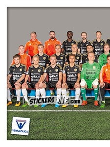 Sticker Team Photo - Veikkausliiga 2016 - Carouzel