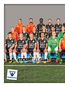 Sticker Team Photo - Veikkausliiga 2016 n. 5 - Carouzel
