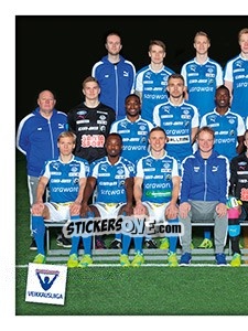 Cromo Team Photo - Veikkausliiga 2016 n. 8 - Carouzel