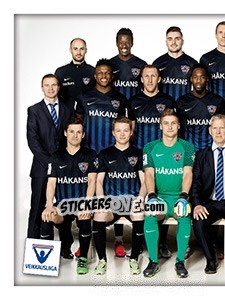 Sticker Team Photo - Veikkausliiga 2016 n. 14 - Carouzel