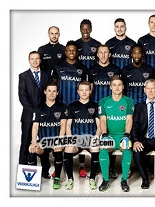 Sticker Team Photo - Veikkausliiga 2016 - Carouzel