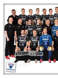 Sticker Team Photo - Veikkausliiga 2016 n. 17 - Carouzel